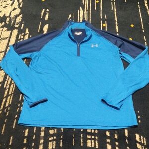 Under Armour Men's Blue long sleeve running shirt